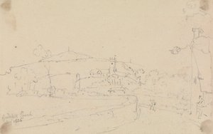 Chiesa di Godshill, agosto 1826 da Capt. Thomas Hastings