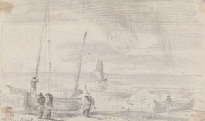 Spiaggia di Hastings, 5 novembre 1815 da Capt. Thomas Hastings