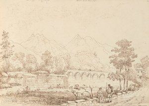 Ponte di Lown che conduce al Gap di Dunloh da Capt. Thomas Hastings
