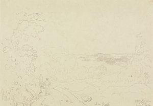 Vicino a Swainstone, Isola di Wight, agosto 1829