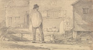 Sulla spiaggia di Hastings, agosto 1821 da Capt. Thomas Hastings