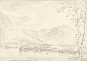 Parte di Mellbreak sopra il lago Crummock, 1 agosto 1835 da Capt. Thomas Hastings