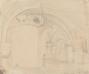 Sottocroce, Cattedrale di Canterbury da Capt. Thomas Hastings