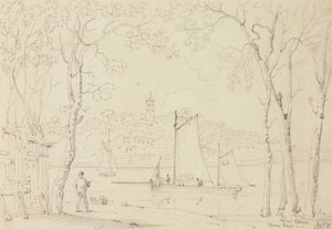 West Cowes, da est da Capt. Thomas Hastings