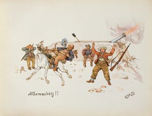 Allemachtij, da The Leaguer of Ladysmith, 1900 da Captain Clive Dixon