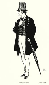 Personaggio di Dickens: John Rokesmith (litografia)