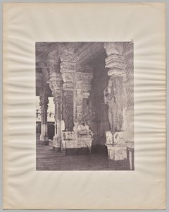 Pudhu Mandapa di Tirumal Nayak (r. 1623-59), Tempio Minakshi Sundareshvara, Madurai da Captain Linnaeus Tripe