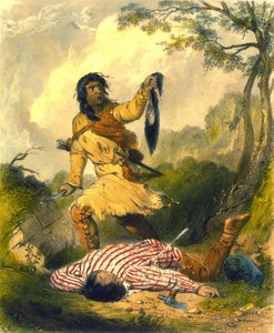 Urlo di morte, 1853 da Captain Seth Eastman