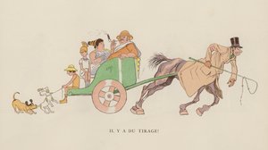 Illustrazione per Les Courses Dans L
