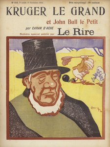 Paul Kruger, illustrazione per Le Rire
