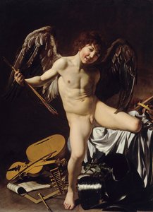 Tedesco: Amor als Sieger Amor Vincit Omnia da Caravaggio