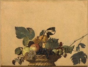 Italian: Canestra di frutta Basket of Fruit