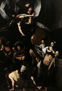 Le sette opere di misericordia da Caravaggio