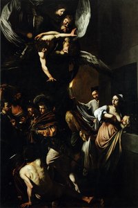 Le sette opere di misericordia da Caravaggio