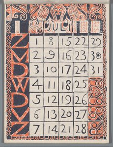 Kalenderblatt Juli 1900