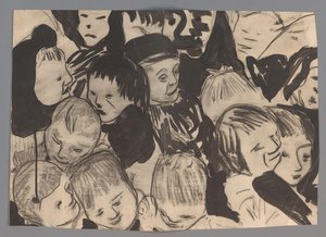 Teste di bambini da Carel Adolph Lion Cachet