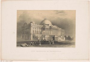 Campidoglio a Washington da Carel Christiaan Antony Last