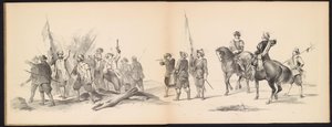 Mascherata degli studenti di Leida, 1850 (tavola 12) da Carel Christiaan Antony Last
