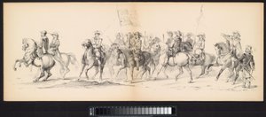 Mascherata degli studenti di Leida, 1850 (tavola 4) da Carel Christiaan Antony Last