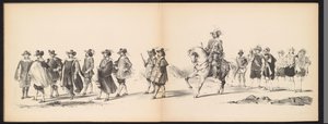Mascherata degli studenti di Leida, 1850 (serie) da Carel Christiaan Antony Last