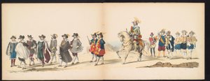 Mascherata degli studenti di Leida, 1850 (tavola 6)