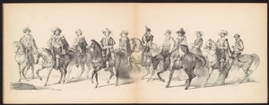 Maskerade van de Leidse studenten, 1850 (plaat 7) da Carel Christiaan Antony Last
