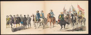 Mascherata degli studenti di Leida, 1850 (tav. 9) da Carel Christiaan Antony Last
