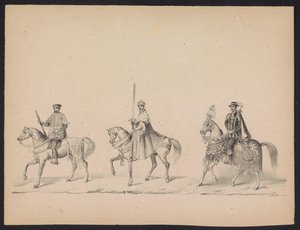 Maskerade van de Utrechtse studenten, 1846 (plaat 14) da Carel Christiaan Antony Last