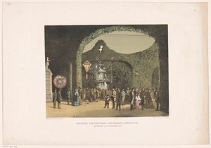Sala a Frascati ad Amsterdam 1855 da Carel Christiaan Antony Last