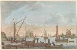 La Zaan presso Wormerveer, ca. 1790