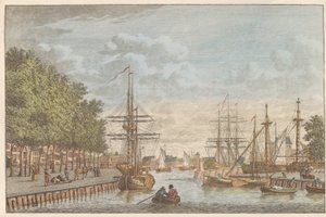 Porto di Middelburg, ca. 1790