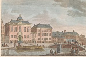 Sinagoga tedesca ad Amsterdam, ca. 1790