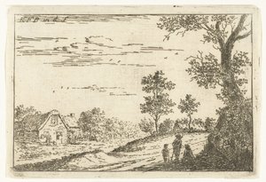 Paesaggio con fattoria da Carel Frederik Bendorp (I)