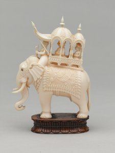 Re nero, pezzo degli scacchi, India