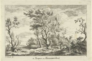 Viaggiatori in un paesaggio