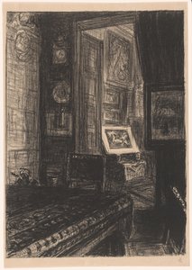 Interno di una casa da Carel Nicolaas Storm van 