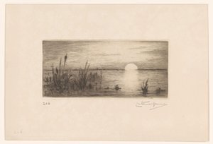 Tramonto da Carel Nicolaas Storm van 