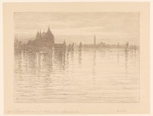 Vista della Basilica di Santa Maria della Salute dall