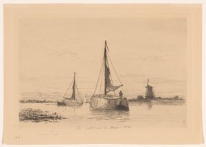 Le Vecht presso Weesp da Carel Nicolaas Storm van 
