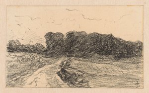 Viale di tigli, strada verso il Bresserberg a Kleve da Carel Nicolaas Storm van 