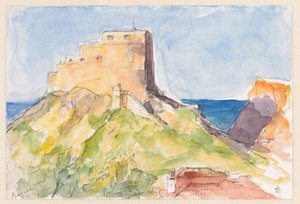 Ragusa, il vecchio castello visto dalla finestra dell
