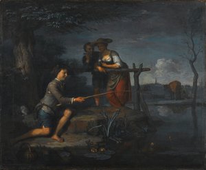 Il pescatore da Carel de Moor (II)