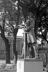Statua di Engelbrekt Engelbrektsson ad Arboga, Svezia 1969