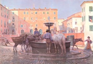 Alla fontana di Genzano da Carl Alexander Brendel