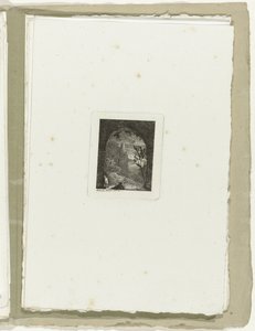 Uomo con lancia in un passaggio da Carl August Lebschee