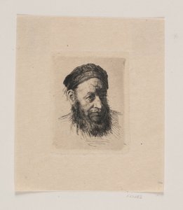 Testa di un vecchio marinaio da Carl Bloch