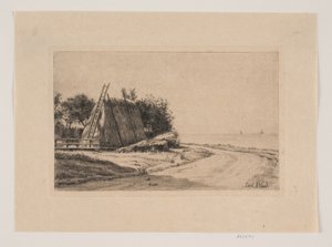 Il paesaggio con il covone da Carl Bloch