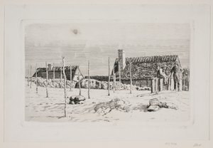 Veduta di Hornbæk. Domenica mattina da Carl Bloch