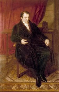 Ritratto di Johann Ludwig Tieck 1773-1853, 1835 da Carl Christian Vogel von Vogelstein