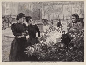 Viole - una scena sui boulevard di Parigi, dipinto nel salone di Champs de Mars, Parigi